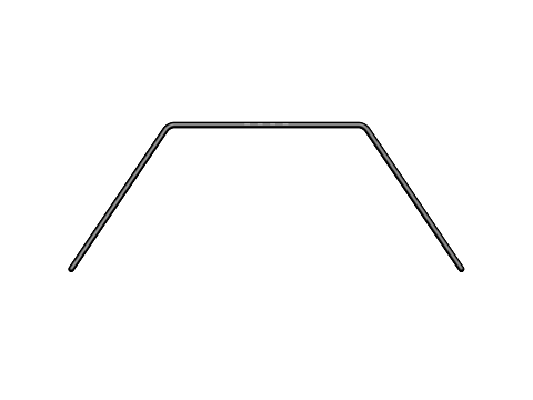 XRAY 302824 - X4 - Stabi vorne - 1.4mm