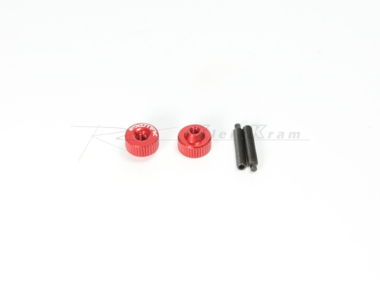 Exotek 1191RD - ALLOY TWIST NUTS RED