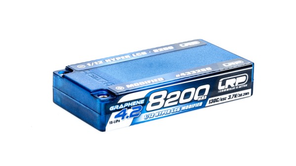 LRP 433266 - Graphene 4.2 - 8200mAh Hardcase LiPo - 120C / 60C - 3.7V - 158g - 18.5mm - 1S - Modified