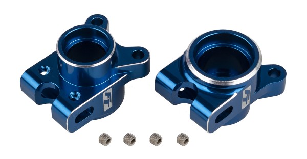 Team Associated 92471 - B7 - Factory Team Rear Hub Set - Blue (1 pair)