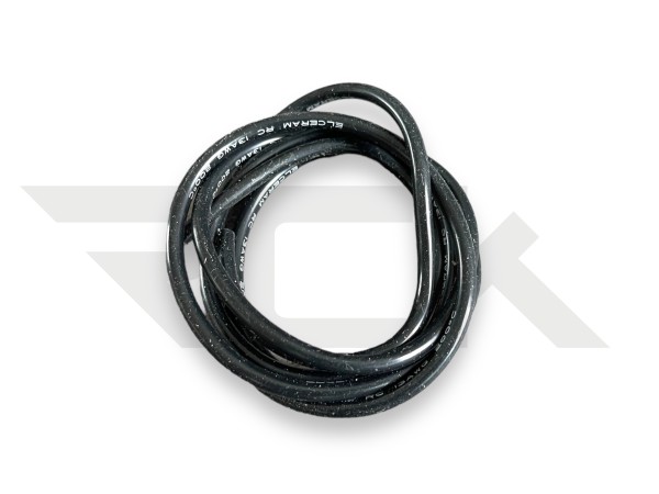 ELCERAM ELC006 - Spare Part - 13AWG Wire - BLACK - for Nitride (1 Meter)