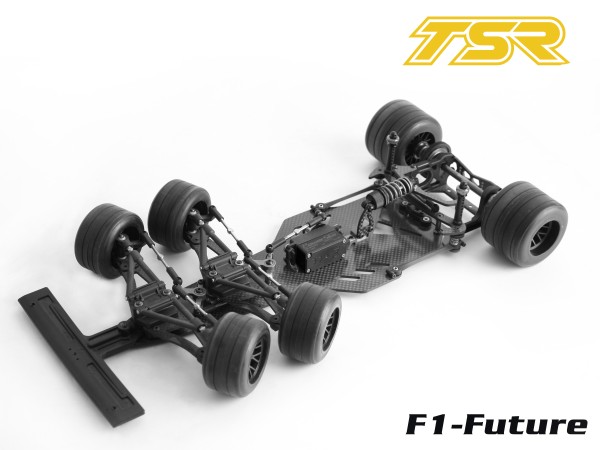 Team Saxo Racing - F1 Future - 1/10 F1 Sixwheeler Car Kit