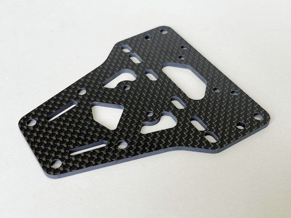 Kawada FOC02 - Carbon Lower Plate - for Tamiya Group C Chassis