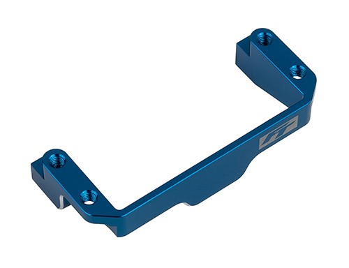 Team Associated 92456 - B7 - Factory Team One-piece Servo Mount - Aluminium - blue