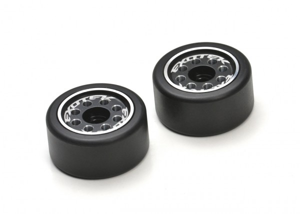 Exotek 2027 - Losi 22S - Drag Wheelie Wheels - Alloy / Delrin (1 pair)