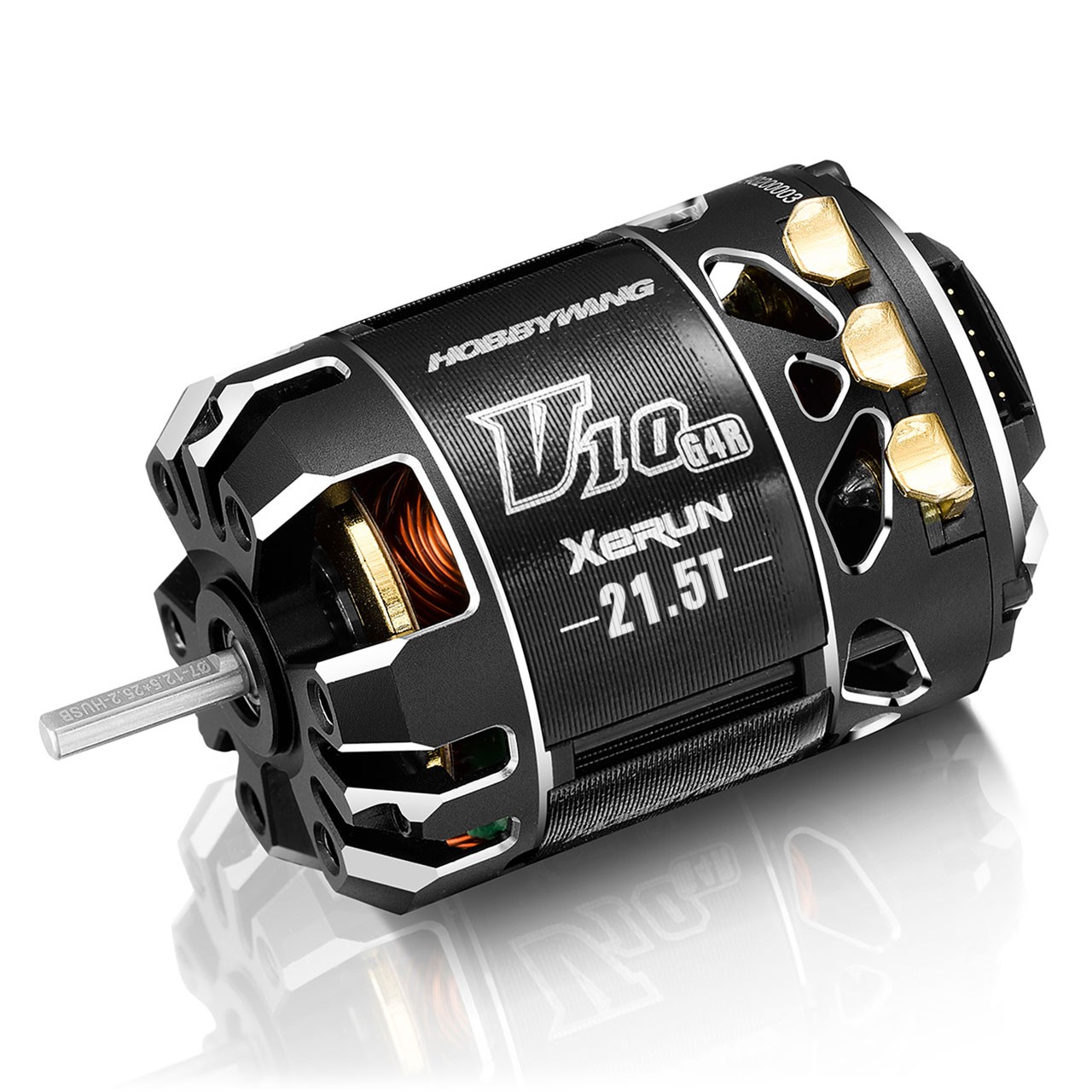 Hobbywing 30401747 - XERUN V10 G4R - Brushless Motor - 21.5T