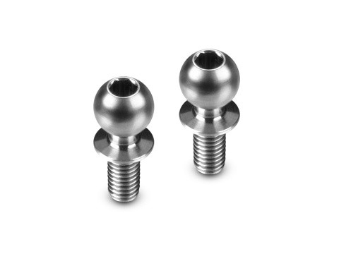 HUDY 990016 - Titanium Ball Head - 5.4mm - M3x6mm (2 pcs)