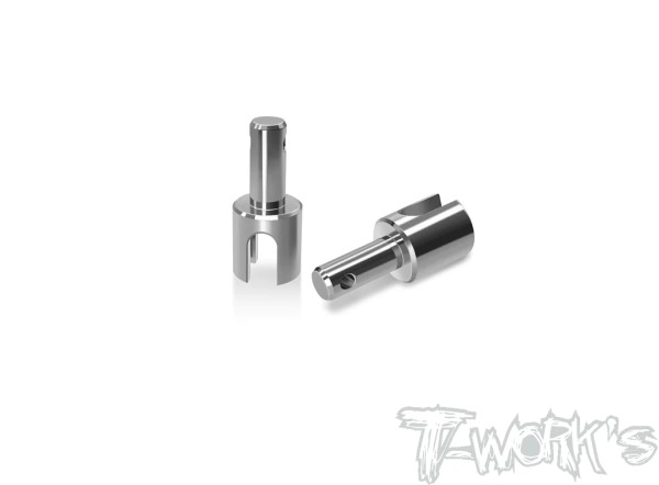 T-Work's TP-180-X423 - Titan Diff Mitnehmer - für XRAY X4 2023 mit BB Kardans (2 Stück)