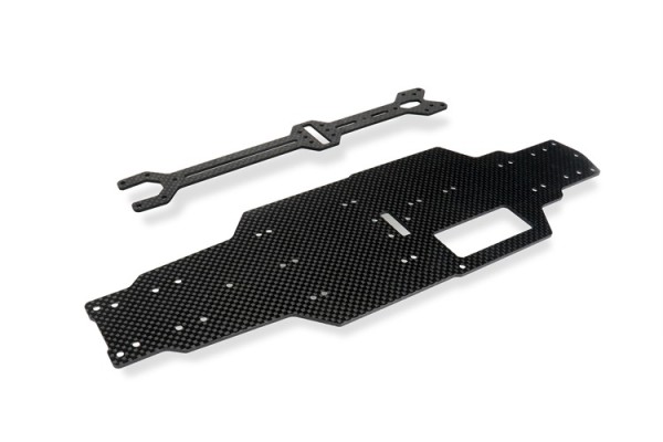 CARTEN NBA376 - M210 FWD - Graphite Lower + Upper Deck - for 239mm Wheelbase