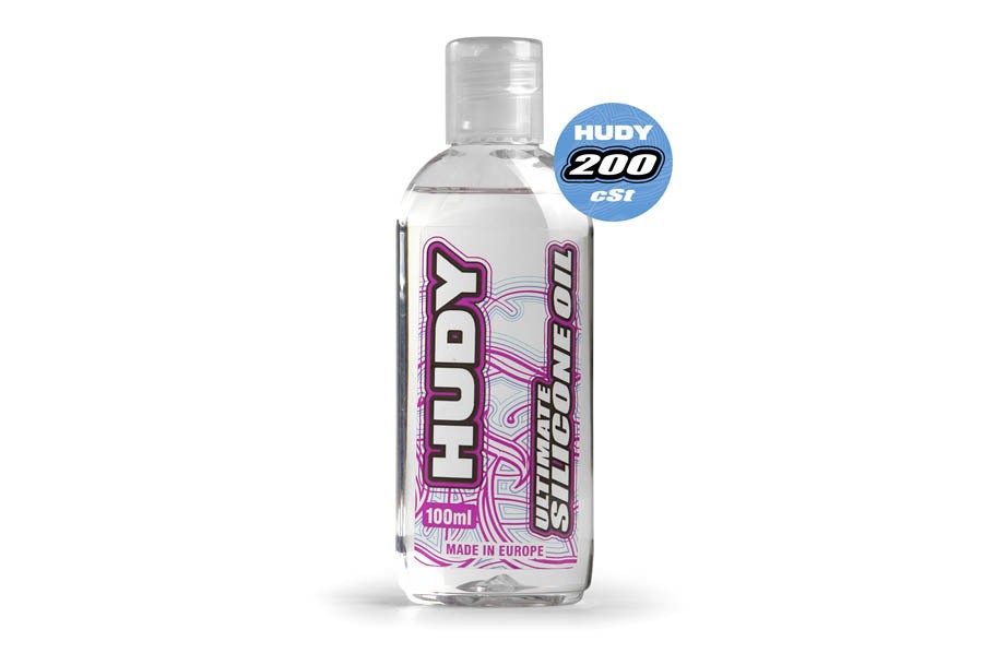 HUDY 106321 - HUDY ULTIMATE Silicon Öl 200 cSt - 100ML