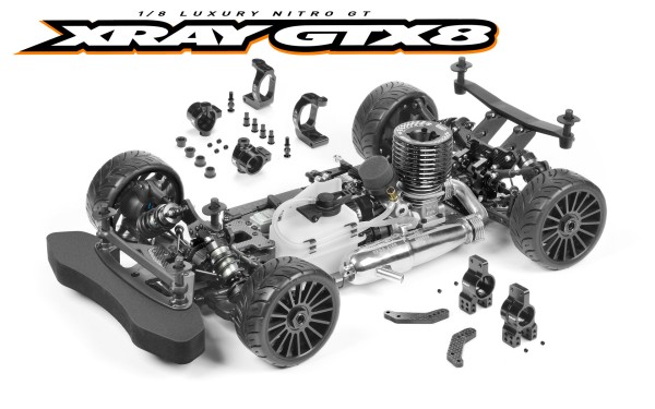 XRAY 350505 - GTX8 2024 - 1:8 Nitro GT Car Kit