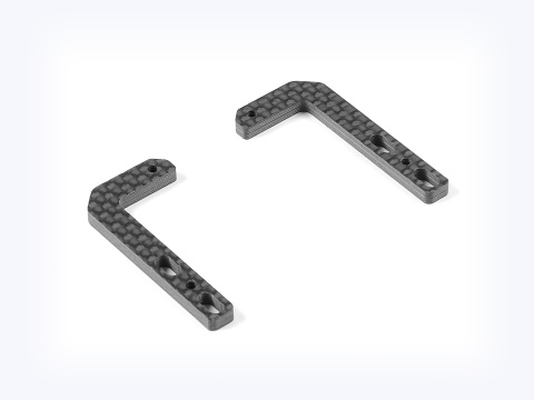 XRAY 306176 - X4 2024 - Graphite Battery Mount Holder (2 pcs)