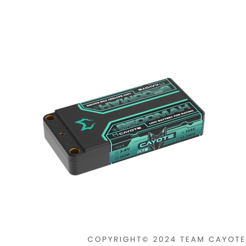 Cayote - 8500mAh Hardcase Battery - 145C - 3.8V - 150g - 18.3mm - 1S LiPo