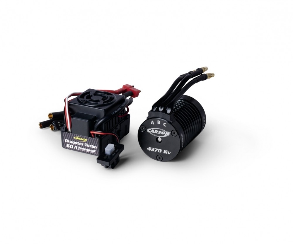 Carson 906301 - Dragster Turbo - Brushless Combo - 4370kV