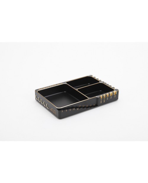 Arrowmax 171063 - Multi Alu Case for screws (120x80x18) - Black Golden