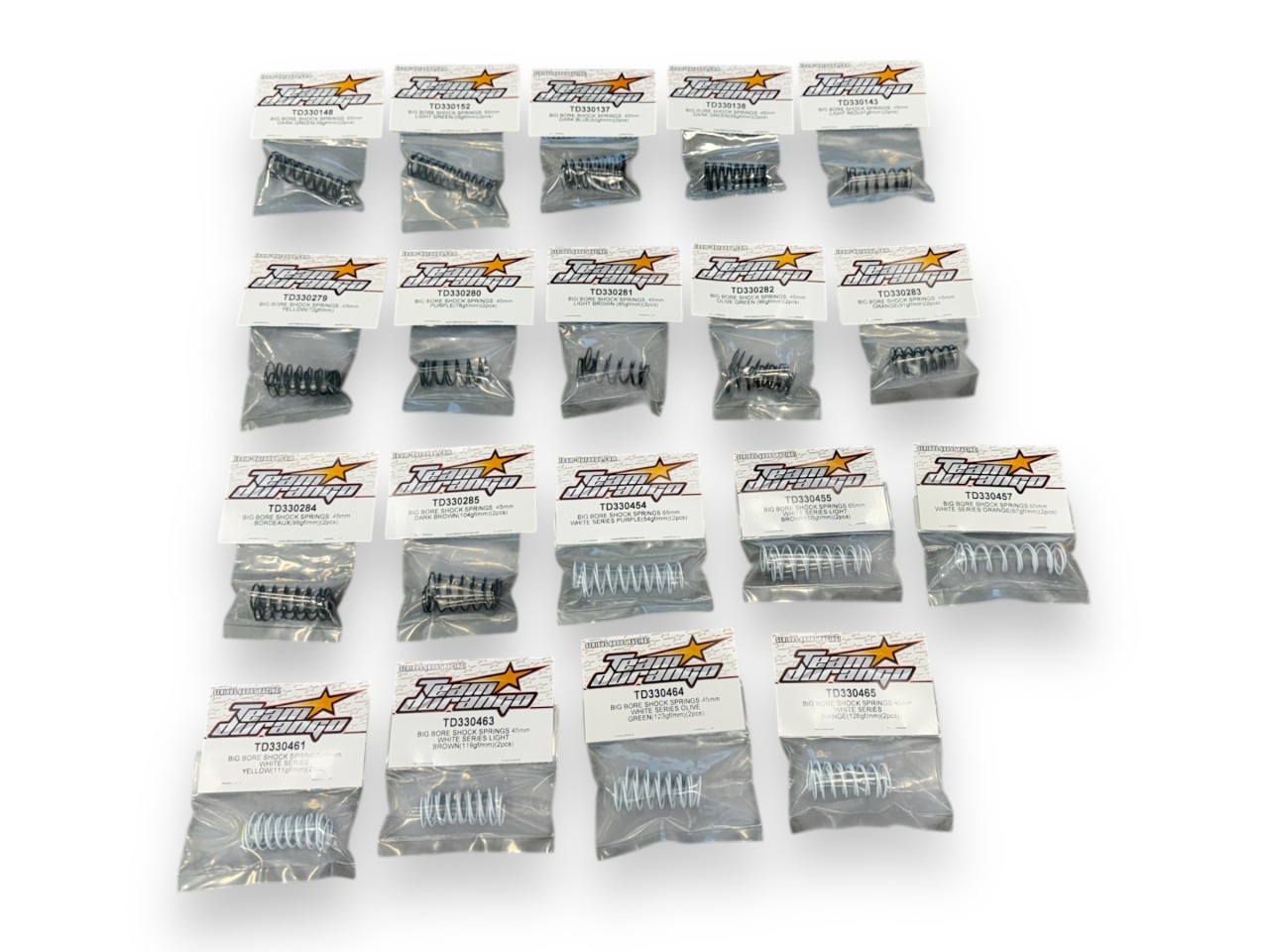 Durango - Offroad Spring Set 1:10 - not only for DEX210 / 410 (38 pcs)