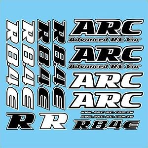 ARC R849008 - R8.4E - Decal Sheet