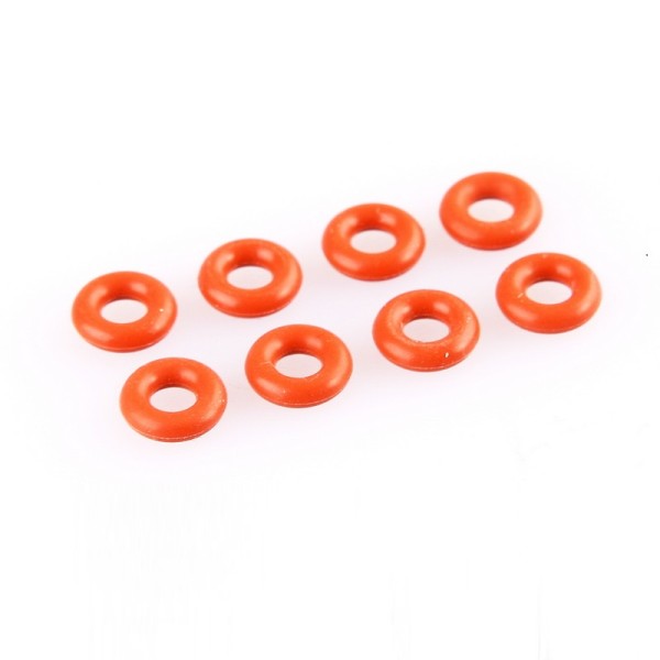 LC Racing LC6087 - PTG-2TC - Dämpfer O-Ringe rot - Rebuild Kit (8 Stück)