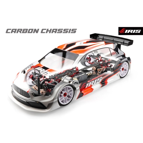 Iris 10010 - Iris ONE.1 FWD - Car Kit - 190mm FWD Touring - Carbon Lower Deck Version