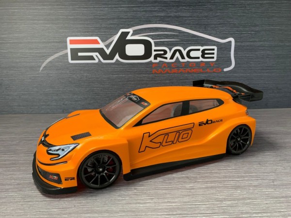 EvoRace Factory - KLIO - Body Set - FWD - 190mm - for 1/10 touring car