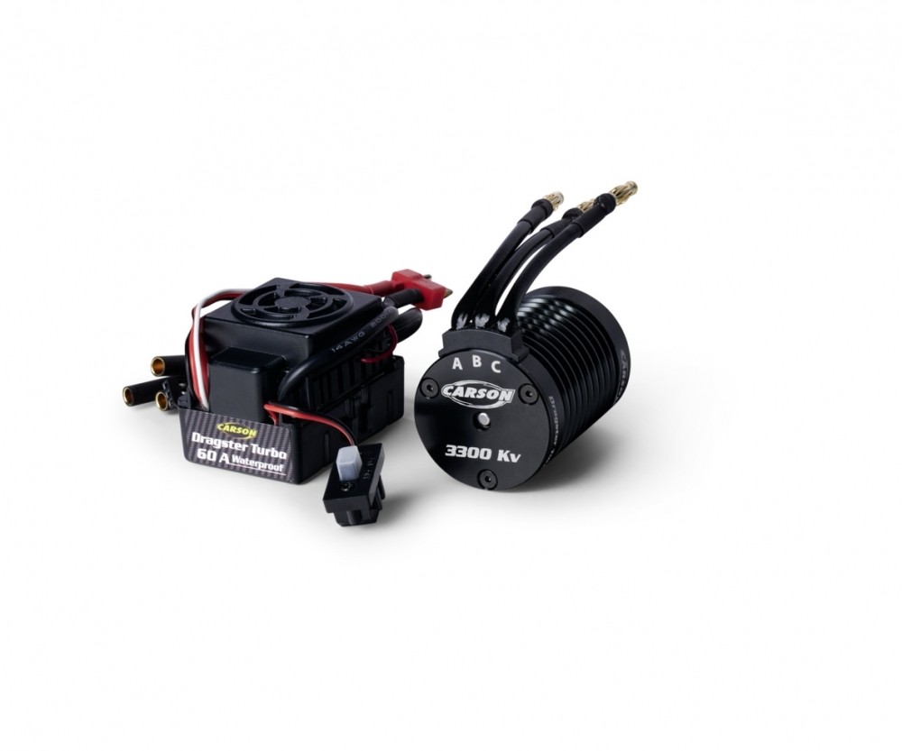 Carson 906302 - Dragster Turbo - Brushless Combo - 3300kV