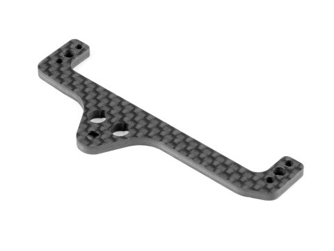 XRAY 373559 - X1 2025 - Carbon Rear Pod Upper Plate for 1-piece Chassis