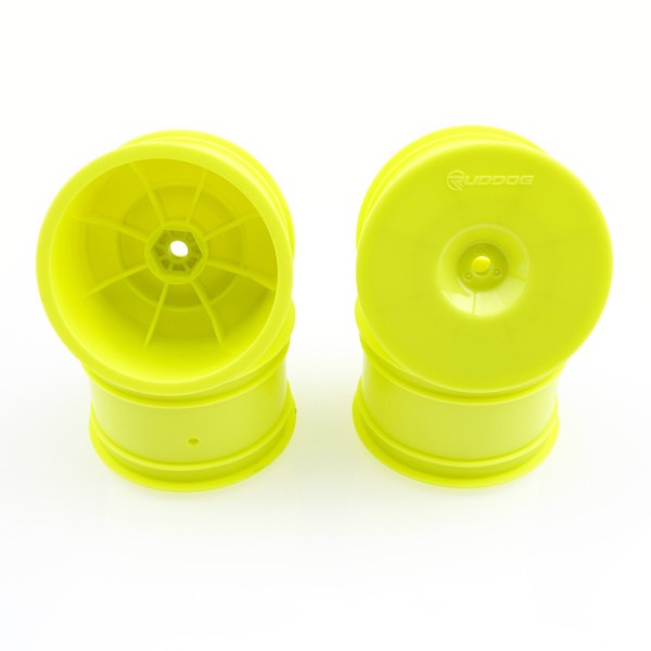 Ruddog Products 0754 - 1/10 Offroad Rear Wheels - 2.2" - yellow (4 pcs)