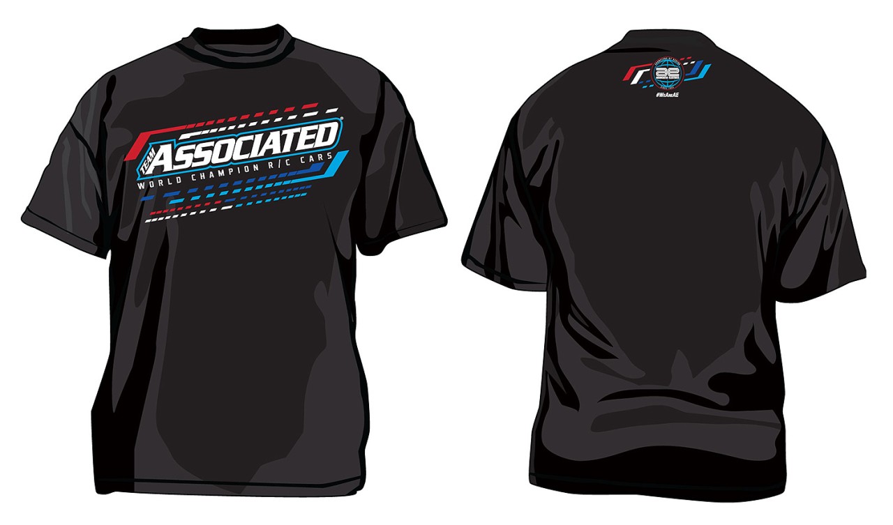 Team Associated 97120 - World Champion 2023 T-Shirt - Size L