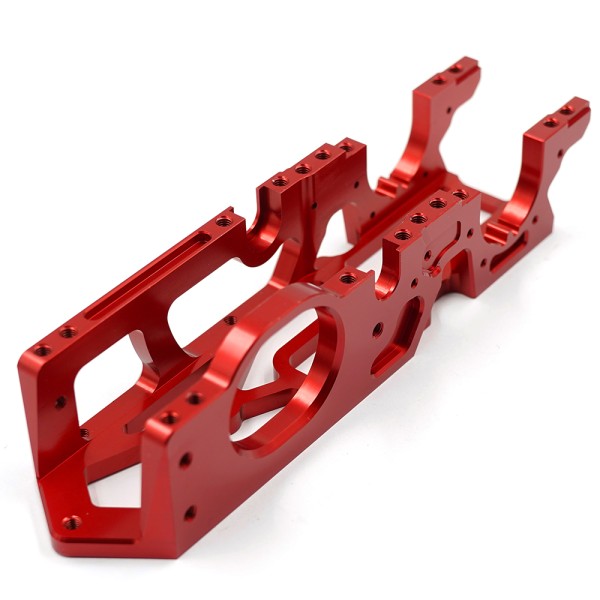 XPRESS 10956 - DR1S - Alu Motor Mount - One Piece Bulkheads