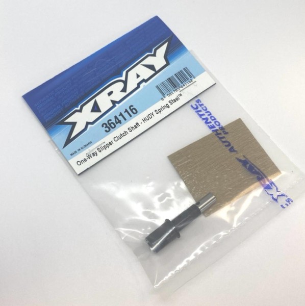 XRAY 364116 - XB4 2022 - One-Way Slipper Clutch Shaft - HUDY Spring Steel