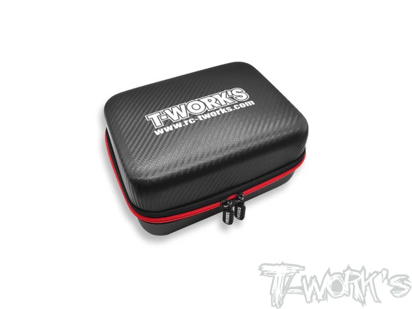 T-Work's TT-075-O-TAR - Hardcase Transport Box - for RIDE / Tamiya Shock Air Vacuum Pump (long version)