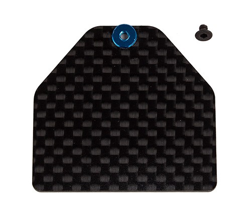 Team Associated 92446 - B7 - Factory Team Carbon Servo Weight Plate - 4g