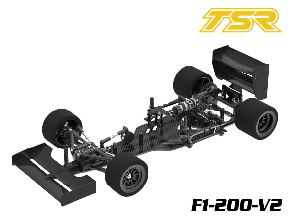 Team Saxo Racing - F1-200-V2 - 1/10 F1 200mm - Car Kit