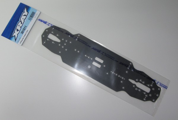 XRAY 301011 - X4 - Graphite Lower Deck - 2.2mm