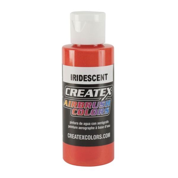 Createx 5502 - Airbrush Colors - Airbrush Paint - IRIDESCENT SCARLET - 60ml
