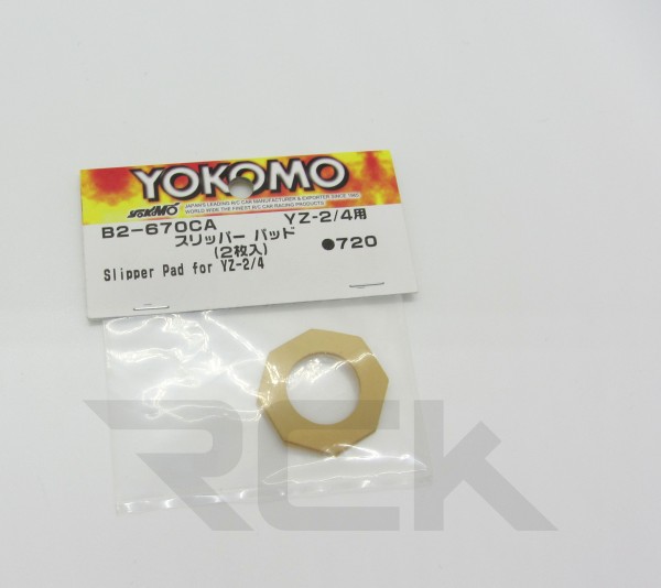 Yokomo B2-670CA - YZ-2 / YZ-4 - Slipper Pads (2 Stück)