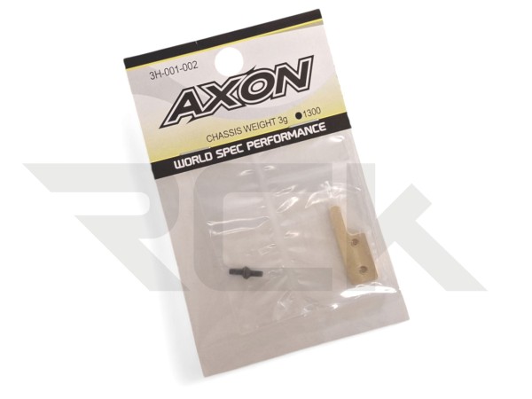 AXON 3H-001-002 - TC10/3 - Tuning Chassis Gewicht - 3g