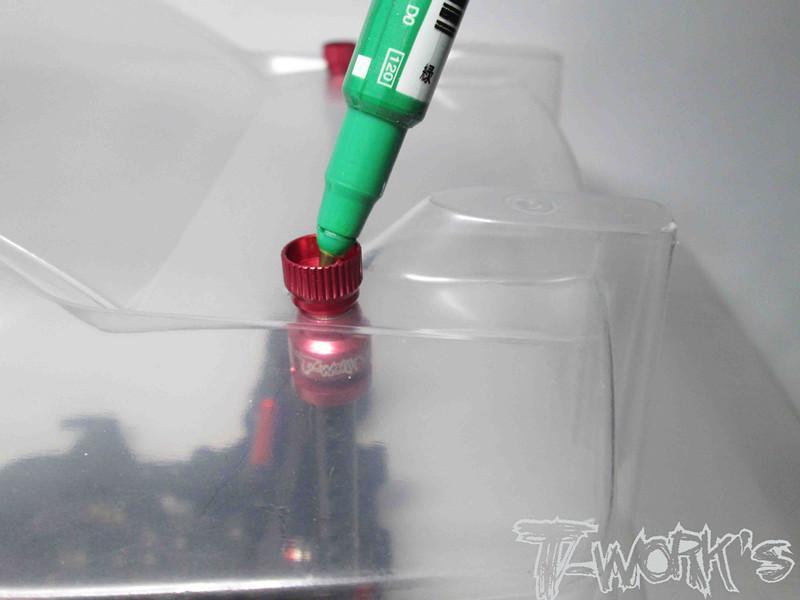 T-Work's TT-020BK - Body Post Marker Set - Magnet Tool - SCHWARZ