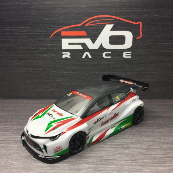 EvoRace Factory - KOROLLA - Body Set - FWD - 190mm - for 1/10 touring car