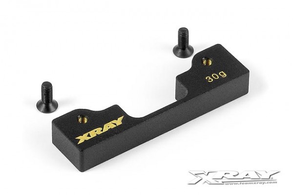 XRAY 336170 - BRASS CHASSIS WEIGHT FOR NT1 30g