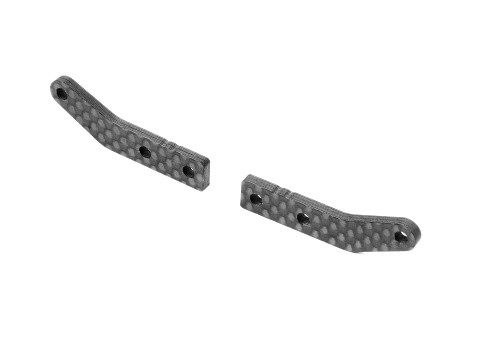 XRAY 342199 - RX8 2023 - Graphite Extension for Suspension Arm - Front Lower - Long (2 pcs)