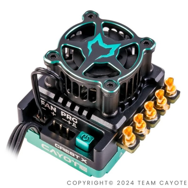 Cayote CAA11001 - CREST X - 160A - 2-3S - 1:10 Onroad / Offroad Brushless ESC