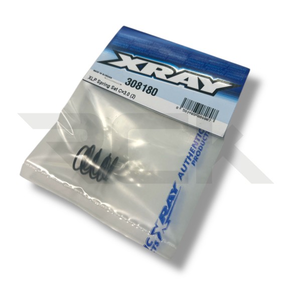 XRAY 308180 - X4 2025 - XLP Shock Spring Set - C=3.0 (2 pcs)