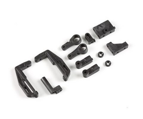 Durango TD320415 - Servo & Battery Mount Set (Carbon)