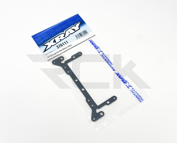 XRAY 376111 - X12 2023 - Graphite Rear Brace 2.5mm