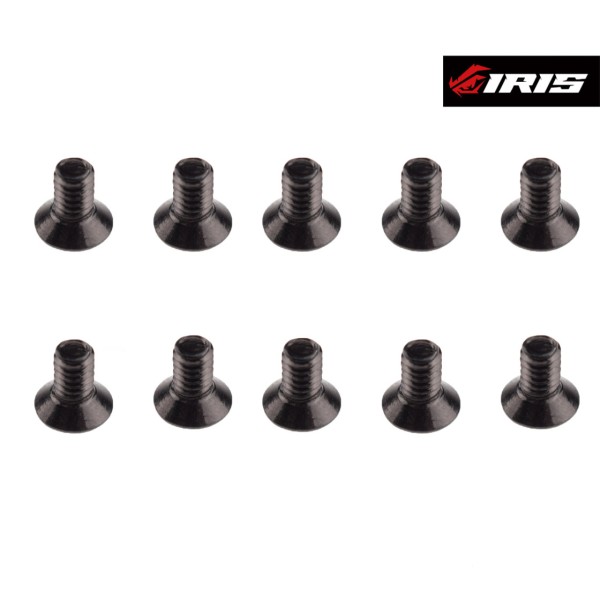 Iris 82006 - Screws - Flat Head - M2x4mm (10 pcs)