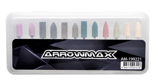 Arrowmax 199221 - SGS PRO / MINI - Schleifaufsätze (12 Stück)