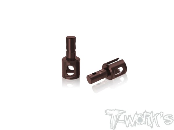 T-Work's TO-195-B7 - Spring Steel Diff Joints - for Asso B7 (2 pcs)