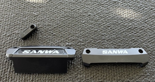 Original SANWA Ersatzteil für SANWA M17 - seitliche Abdeckungen