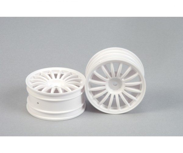 Tamiya 0440087 - Touring Car Rims - 26mm - white (2 pcs)